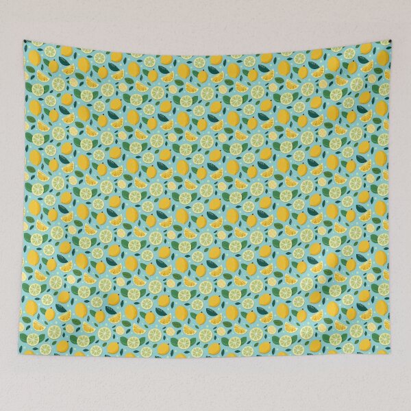 Item preview, When life gives you lemons - blue designed and sold by SaraBakx.