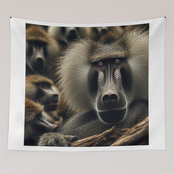Item preview, Primate juguetón - Babuino Frolic designed and sold by ProgressMagnet.