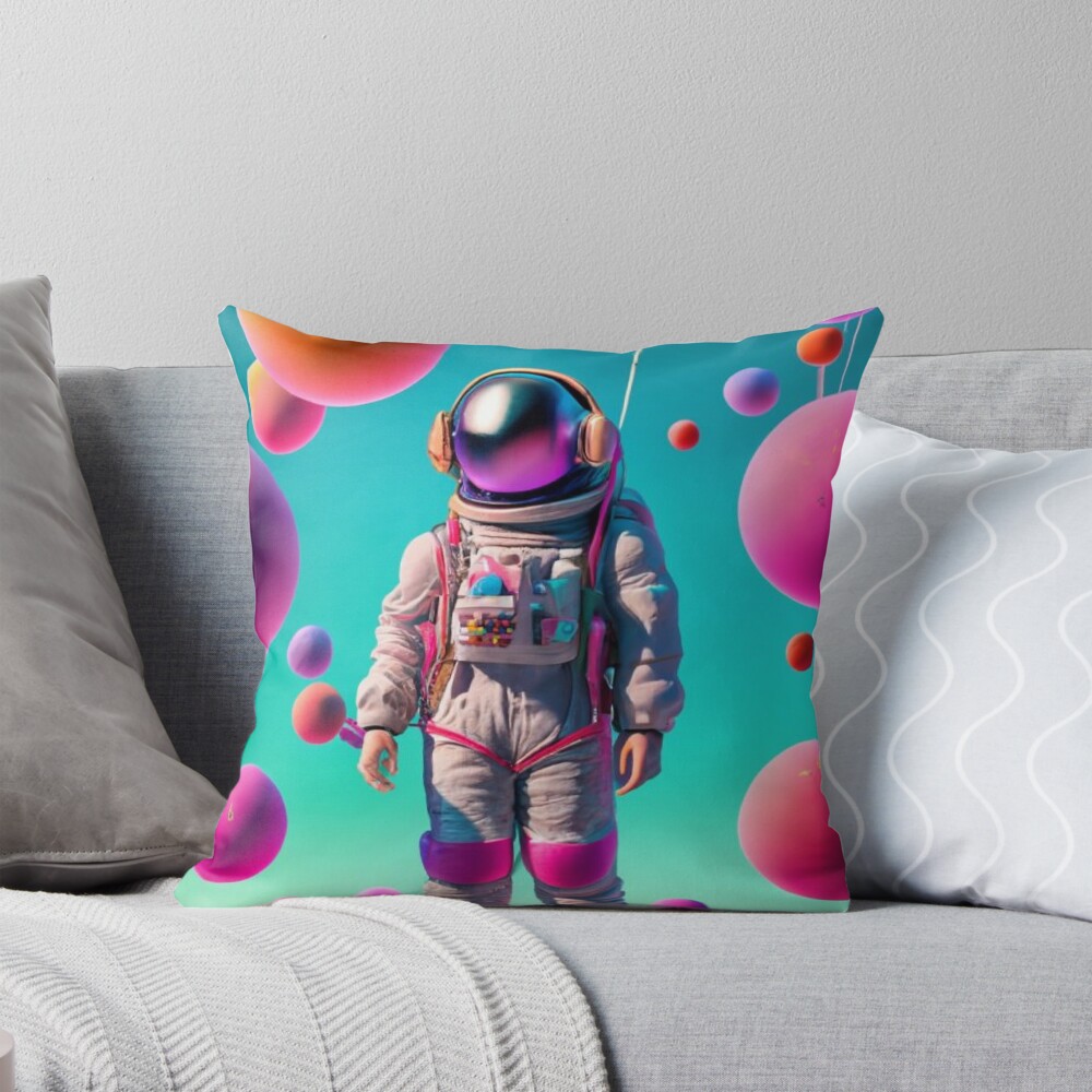 Item preview, Throw Pillow designed and sold by FOXandJAY.