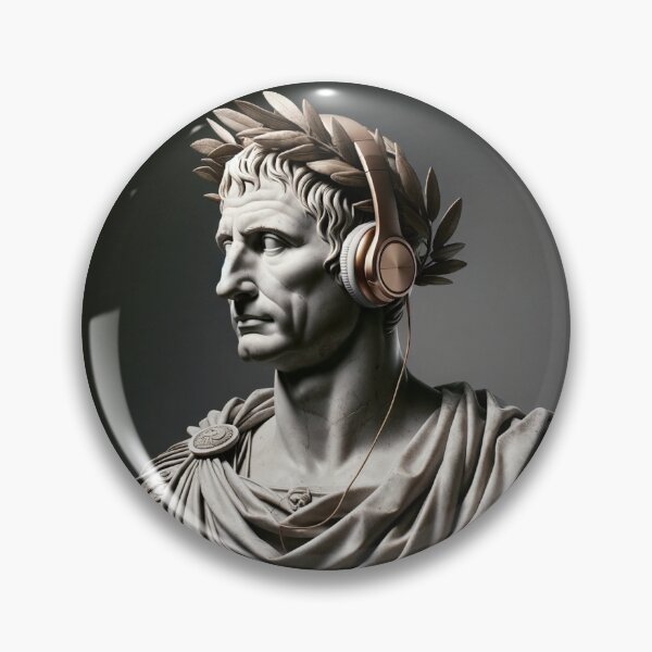 Item preview, Caesar with Headphones designed and sold by Lane L. Mälkin Design.