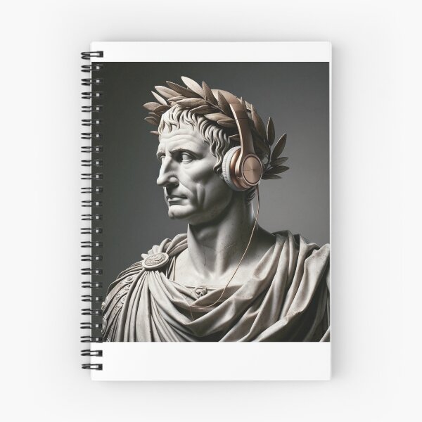 Item preview, Caesar with Headphones designed and sold by Lane L. Mälkin Design.