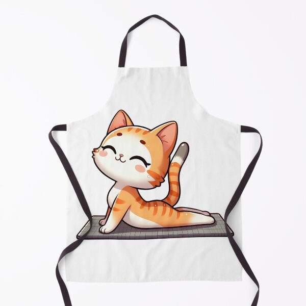 Item preview, Cute Chibi Yoga Cat designed and sold by Delamoon.