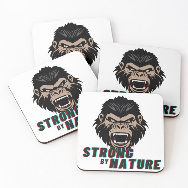 Item preview, Strong by Nature - Monkey designed and sold by nal-projects.