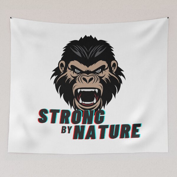 Item preview, Strong by Nature - Monkey designed and sold by nal-projects.