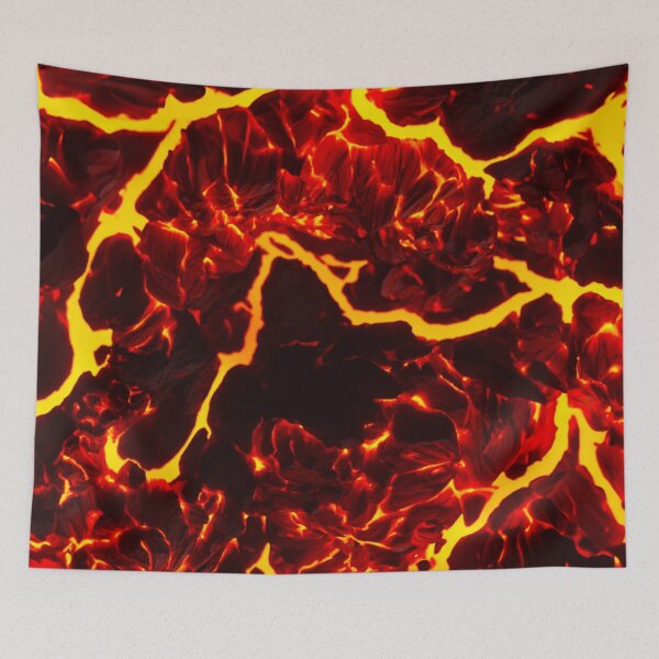 Item preview, Sparkling Lava On Flames designed and sold by SassyArtistry.