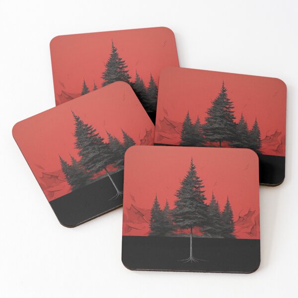 Item preview,  Cedar | Red minimalism designed and sold by ComicsFactory.