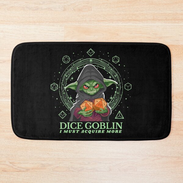 Item preview, Dice Goblin Must Acquire More - Green designed and sold by Geobat.