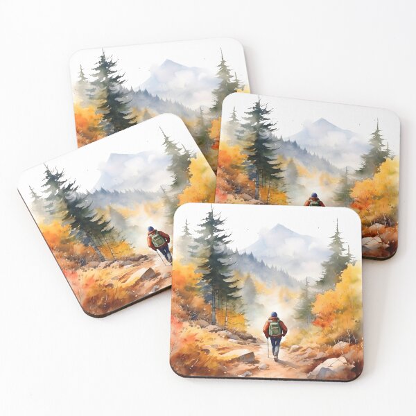 Item preview, Autumn Hiking in the Misty Mountains designed and sold by Shirtastically.