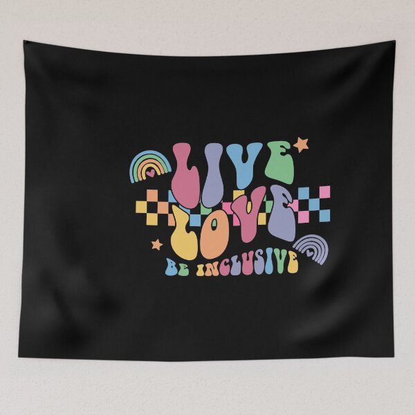 Item preview, Live Love Be Inclusive, Autism Awareness, ABA Therapist, Special Ed Teacher Social Worker Special Needs Mom Autism ABA designed and sold by behindthefacts.