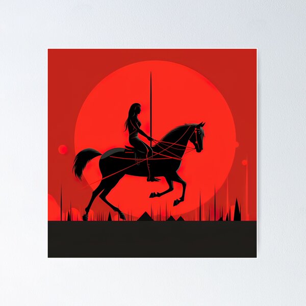 Item preview, Centaur | Red minimalism designed and sold by ComicsFactory.
