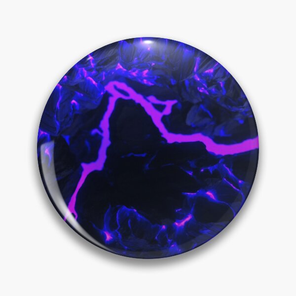 Item preview, Sparkling Blue And Purple Lava On Flames designed and sold by SassyArtistry.