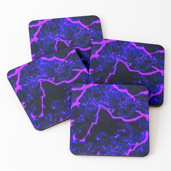 Item preview, Sparkling Blue And Purple Lava On Flames designed and sold by SassyArtistry.