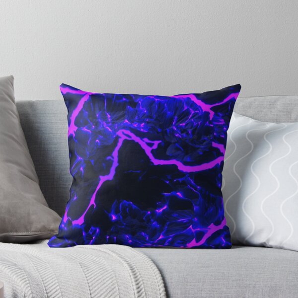 Item preview, Sparkling Blue And Purple Lava On Flames designed and sold by SassyArtistry.