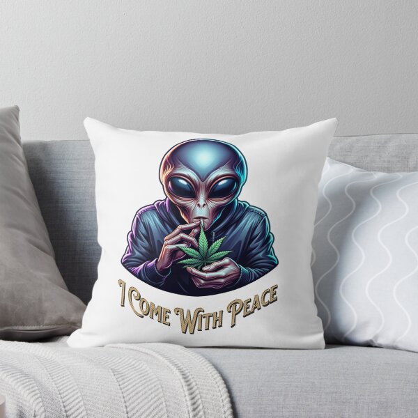 Item preview, I Come With Peace Alien Smoker designed and sold by JoeZigns81.