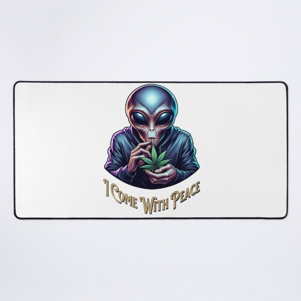 Item preview, I Come With Peace Alien Smoker designed and sold by JoeZigns81.