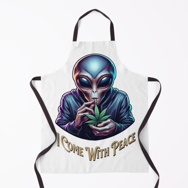 Item preview, I Come With Peace Alien Smoker designed and sold by JoeZigns81.