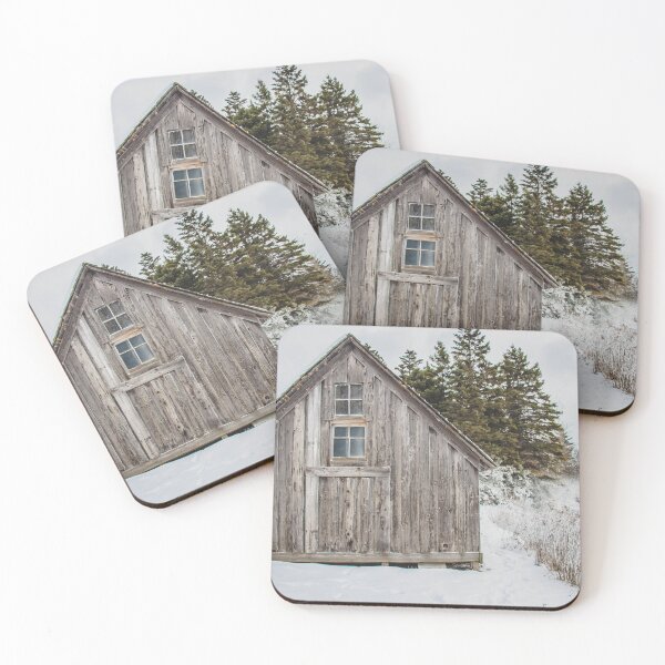 Item preview, Fisherman's Shack on Lake Superior's Icy Shore, MN 1 designed and sold by Arielle S.