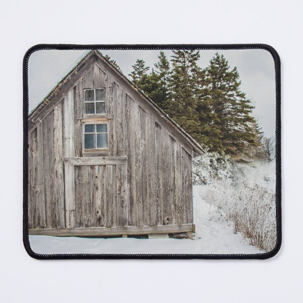 Item preview, Fisherman's Shack on Lake Superior's Icy Shore, MN 1 designed and sold by Arielle S.