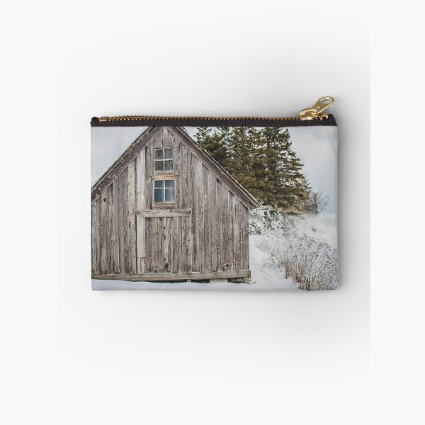 Item preview, Fisherman's Shack on Lake Superior's Icy Shore, MN 1 designed and sold by Arielle S.