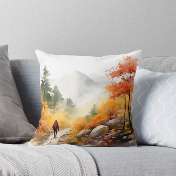 Item preview, Autumn Hiking in the Misty Mountains designed and sold by Shirtastically.