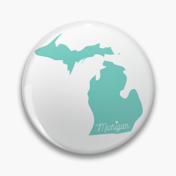 Item preview, Michigan with Heart designed and sold by taffy-lemonade.