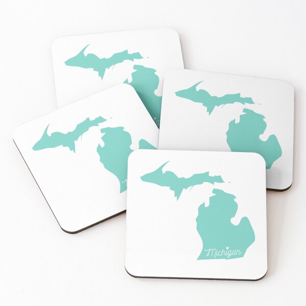Item preview, Michigan with Heart designed and sold by taffy-lemonade.