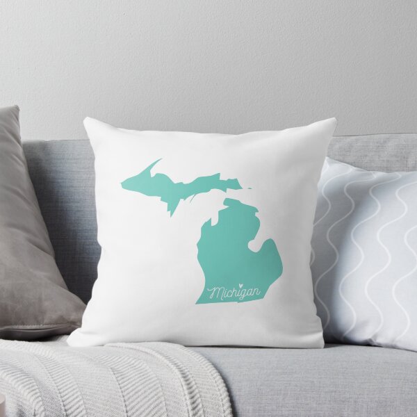 Item preview, Michigan with Heart designed and sold by taffy-lemonade.