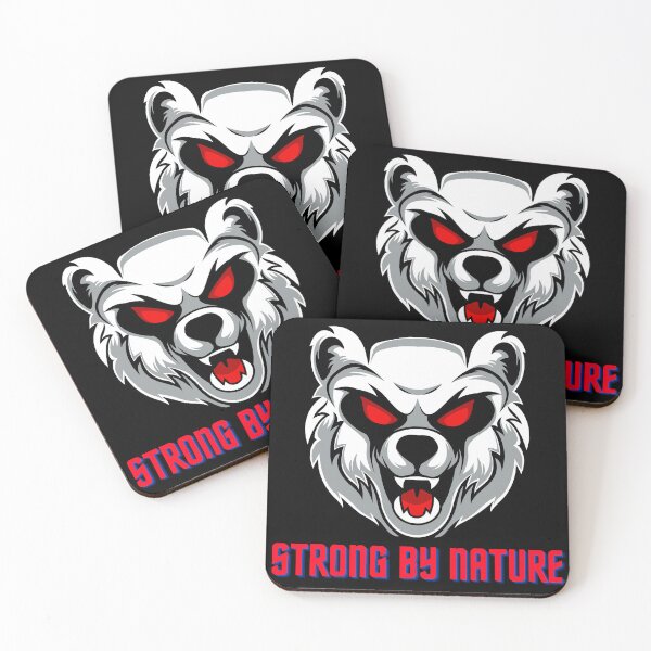 Item preview, Strong by Nature - Demonic Polar Bear designed and sold by nal-projects.