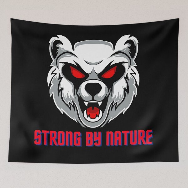 Item preview, Strong by Nature - Demonic Polar Bear designed and sold by nal-projects.