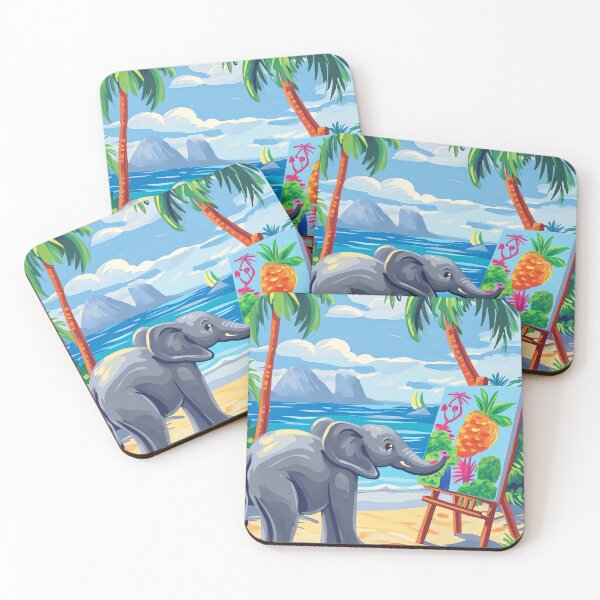 Item preview, Colorful Jungle Trunks designed and sold by cute-animals99.