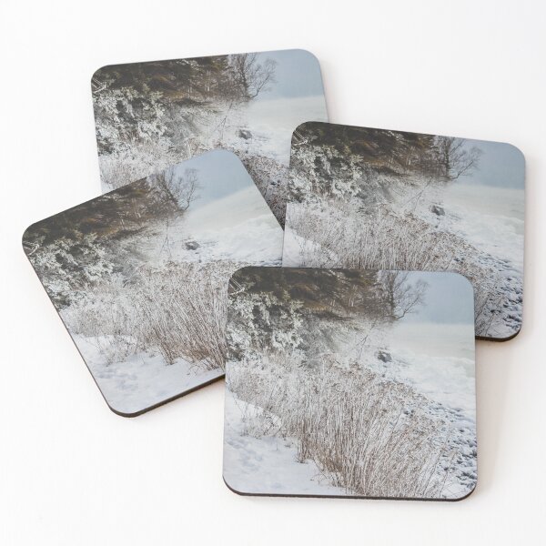 Item preview, Fisherman's Shack on Lake Superior's Icy Shore, MN 3 designed and sold by Arielle S.