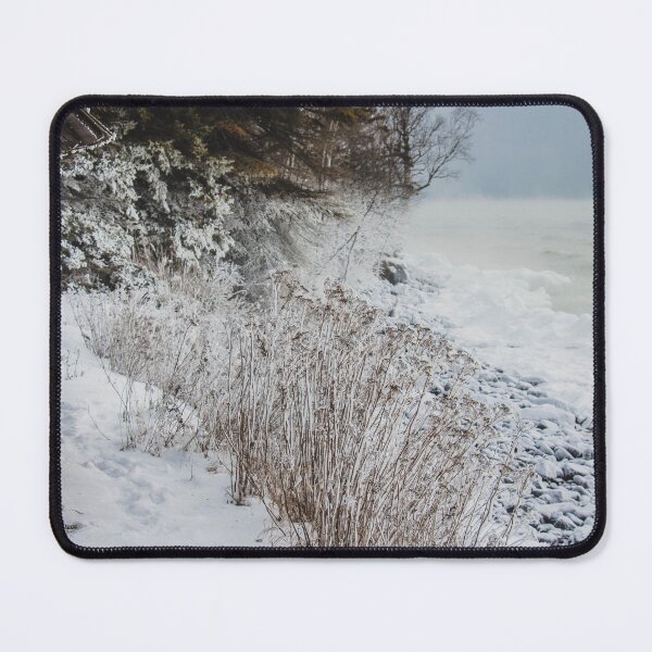 Item preview, Fisherman's Shack on Lake Superior's Icy Shore, MN 3 designed and sold by Arielle S.