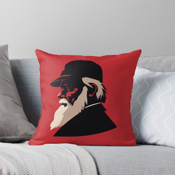 Item preview, Charles Darwin | Red minimalism designed and sold by ComicsFactory.
