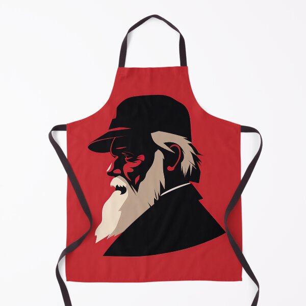 Item preview, Charles Darwin | Red minimalism designed and sold by ComicsFactory.