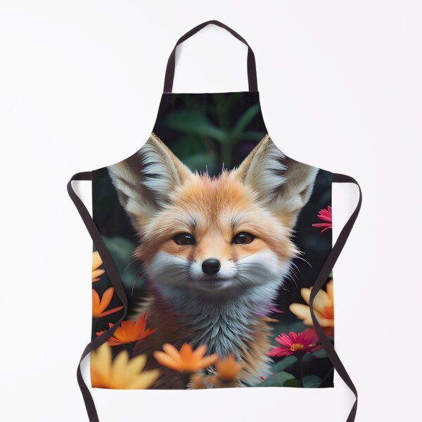 Item preview, Cute Flower Fennec Fox designed and sold by TheArtOfPat.