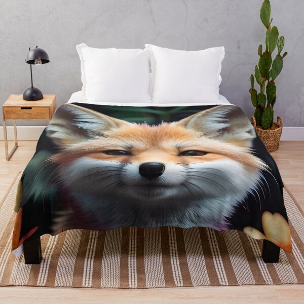 Item preview, Cute Flower Fennec Fox designed and sold by TheArtOfPat.