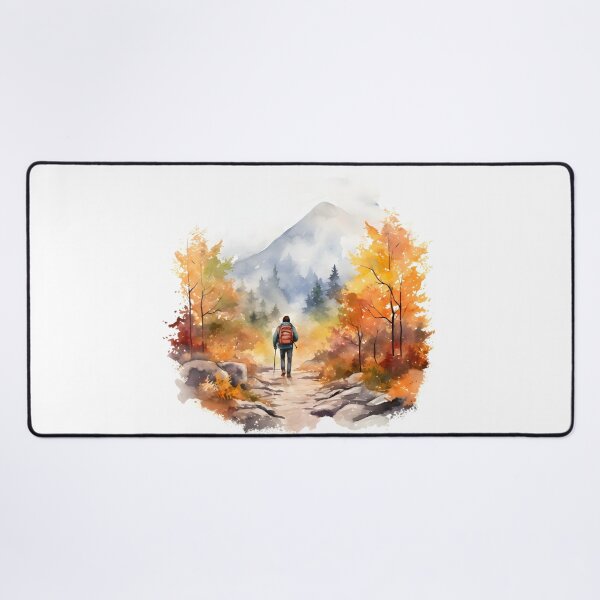Item preview, Autumn Hiking in the Misty Mountains designed and sold by Shirtastically.