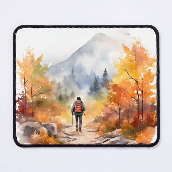 Item preview, Autumn Hiking in the Misty Mountains designed and sold by Shirtastically.