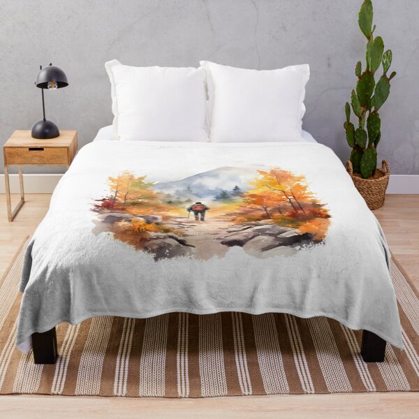 Item preview, Autumn Hiking in the Misty Mountains designed and sold by Shirtastically.