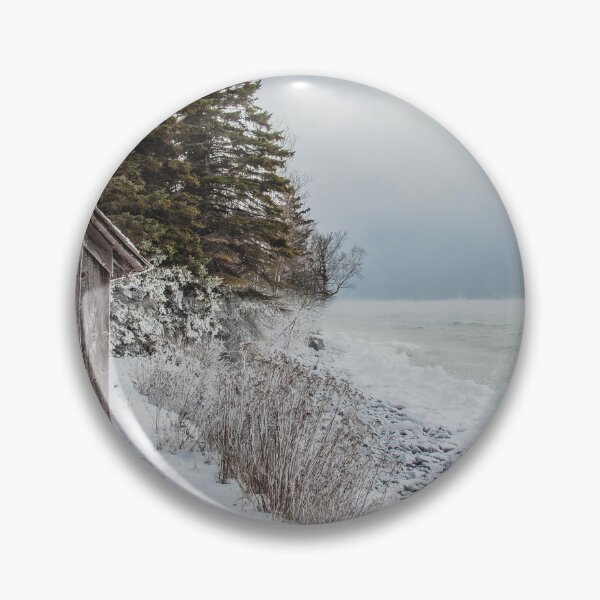 Artikelvorschau, Fisherman's Shack on Lake Superior's Icy Shore, MN 4 entworfen und verkauft von Arielle S.