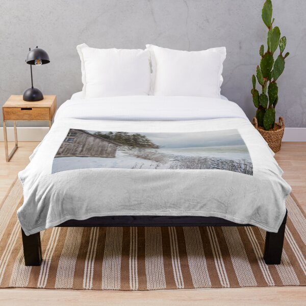 Item preview, Fisherman's Shack on Lake Superior's Icy Shore, MN 4 designed and sold by Arielle S.