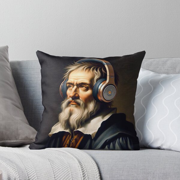 Item preview, Galileo with Headphones designed and sold by Lane L. Mälkin Design.