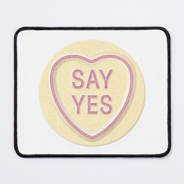 Item preview, NDVH Love Heart SAY YES designed and sold by Nik’s T-Shirts.
