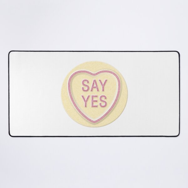 Item preview, NDVH Love Heart SAY YES designed and sold by Nik’s T-Shirts.