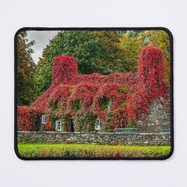 Item preview, Autumn Tea House Llanrwst Wales designed and sold by AJEvans.