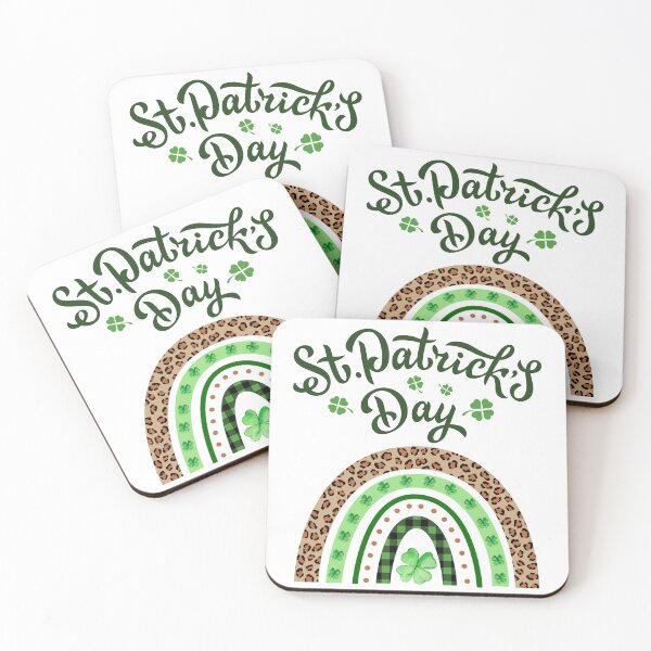 Item preview, St. Patrick's Day Rainbow Shamrock Celebration designed and sold by Weknes.