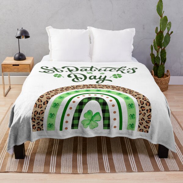 Item preview, St. Patrick's Day Rainbow Shamrock Celebration designed and sold by Weknes.