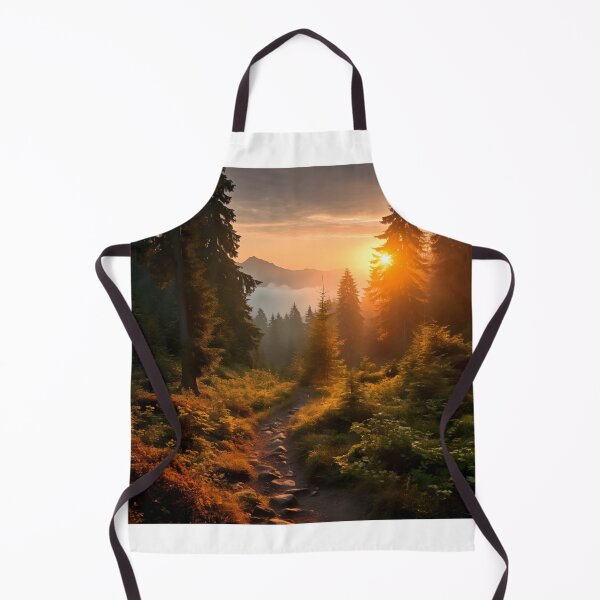Item preview, Hiking Solitude in a Foggy Forest designed and sold by Shirtastically.