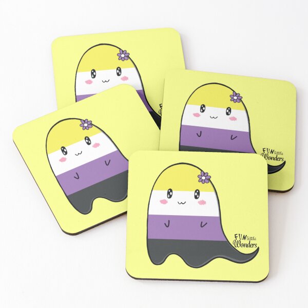 Item preview, Non-binary Ghostie designed and sold by funlittlewonders.