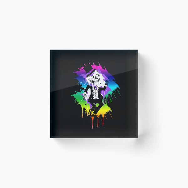 Item preview, Fun Rainbow Skeleton Dancing with Top Hat designed and sold by Greenbaby.